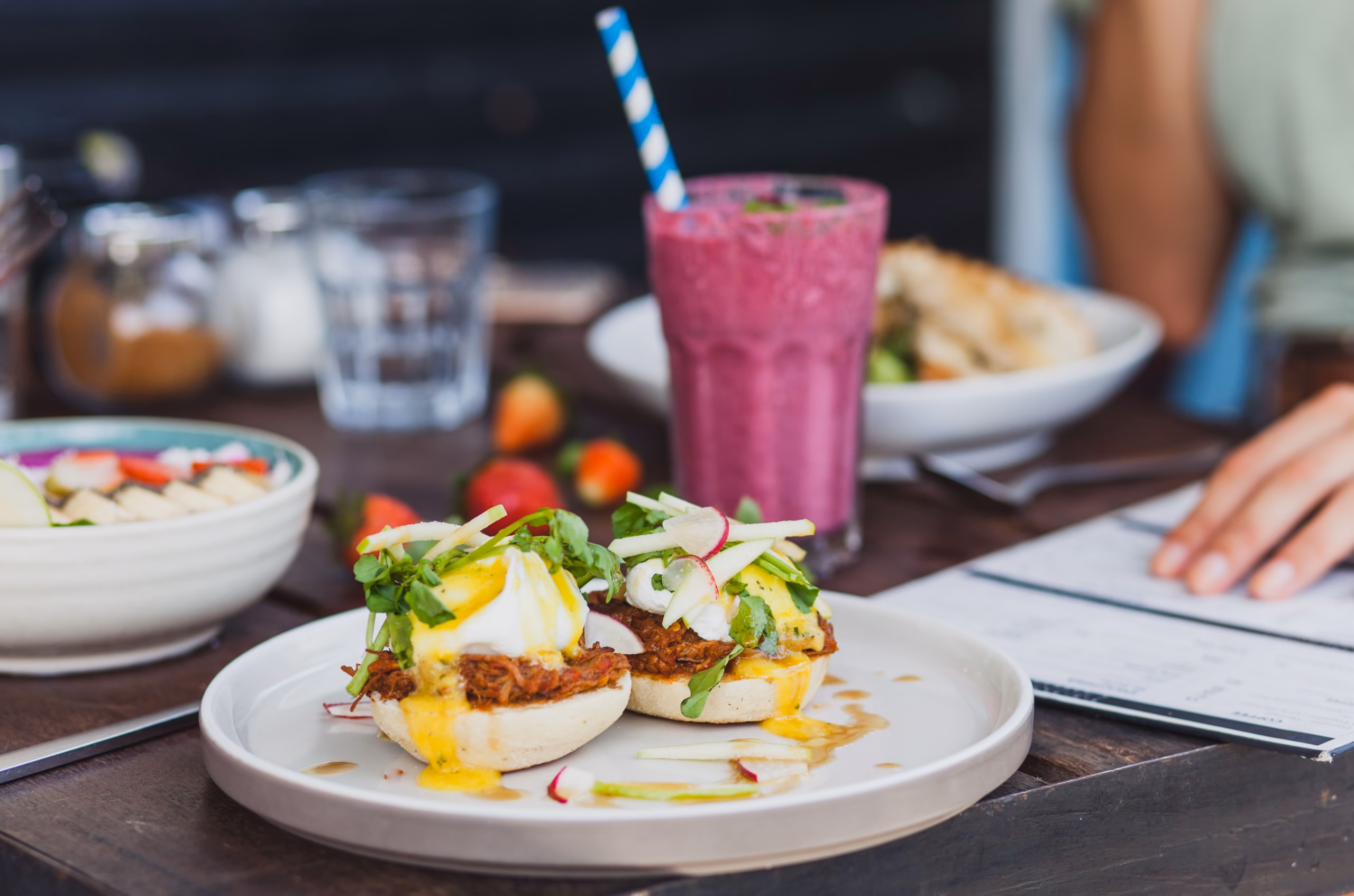 Enjoy Southern-style breakfast at The Collins Quarter.