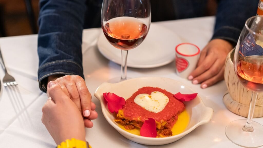 A cozy table at a Rosemont restaurant, showcasing the town’s diverse culinary scene