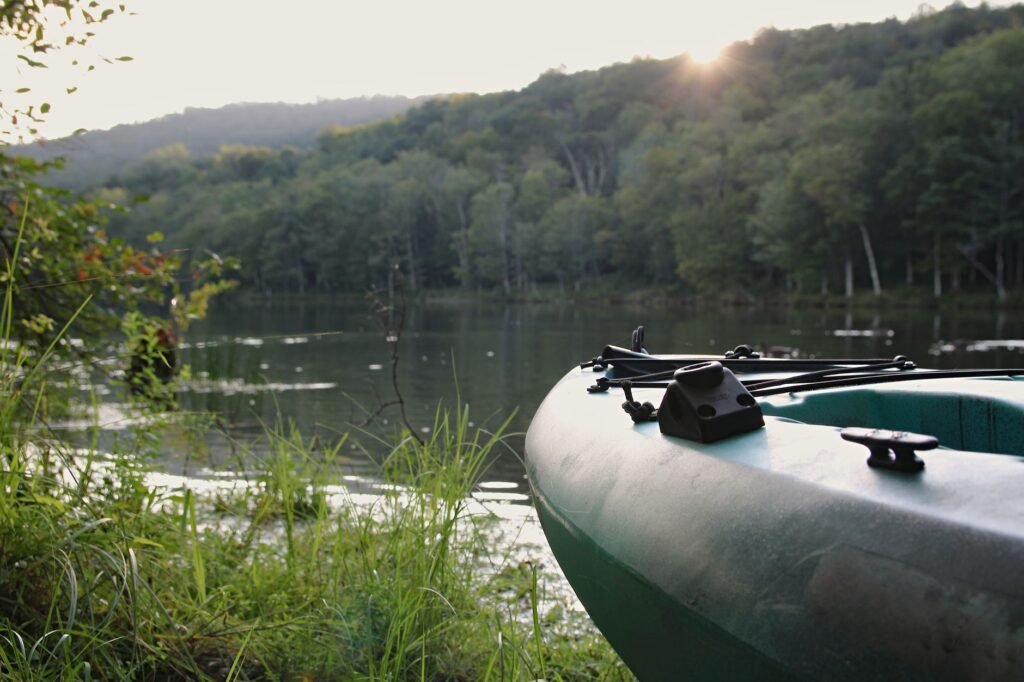 A gentle stretch of the Catskill River perfect for kayaking and scenic walks