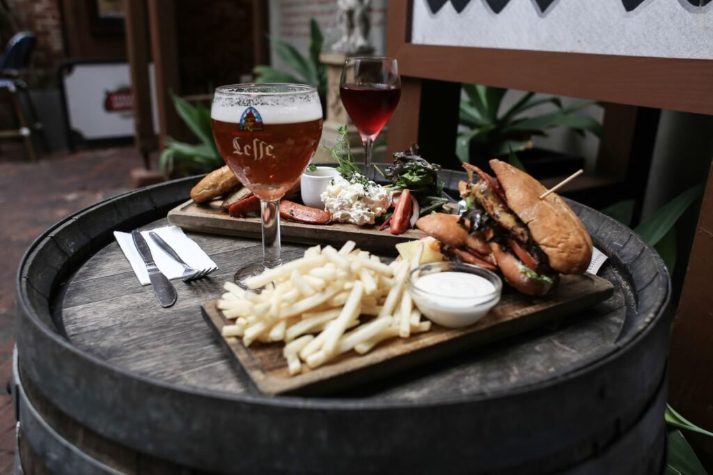 A plate of local Utah cuisine at a downtown restaurant