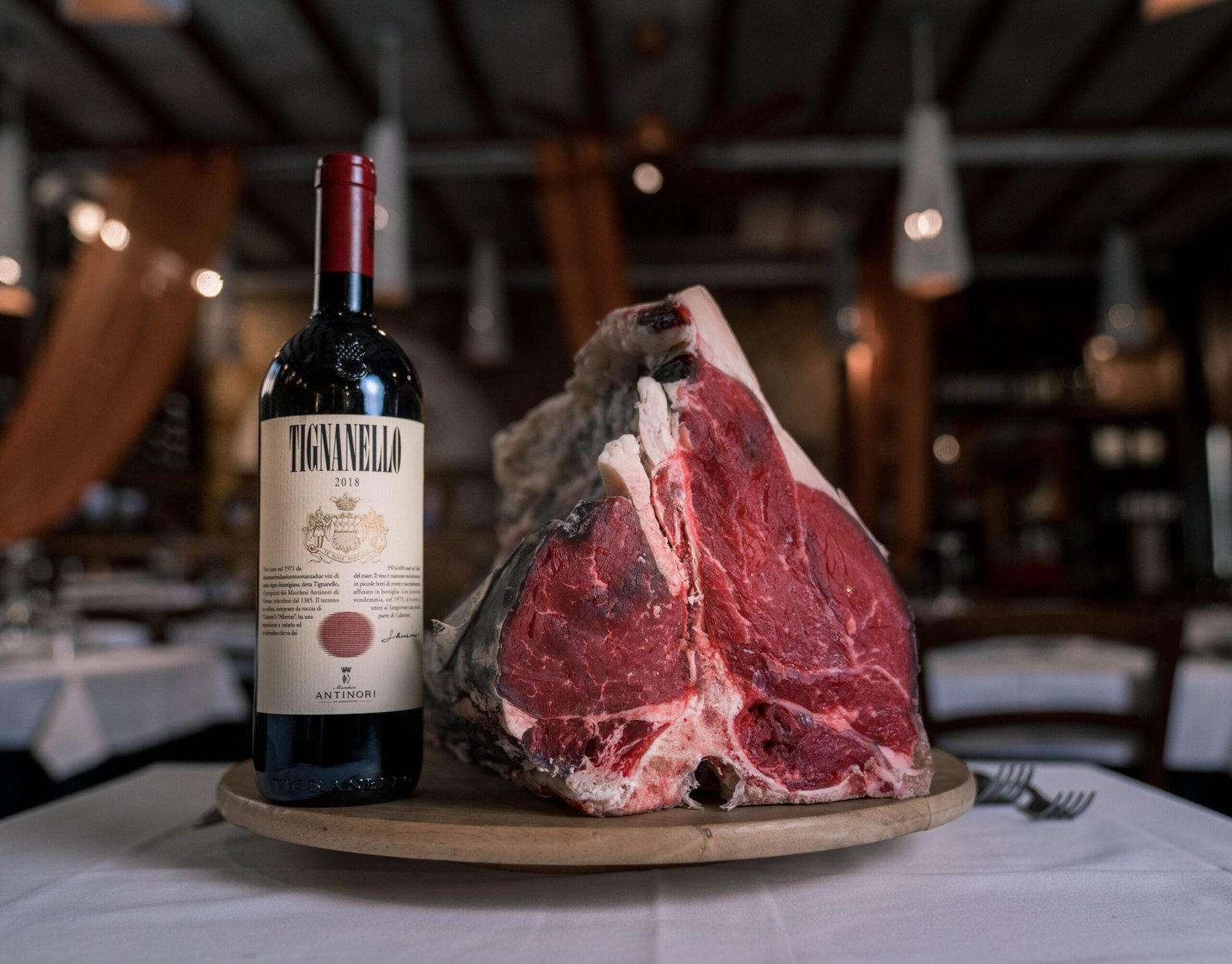 Experience fine dining at **The Capital Grille**, known for its dry-aged steaks.