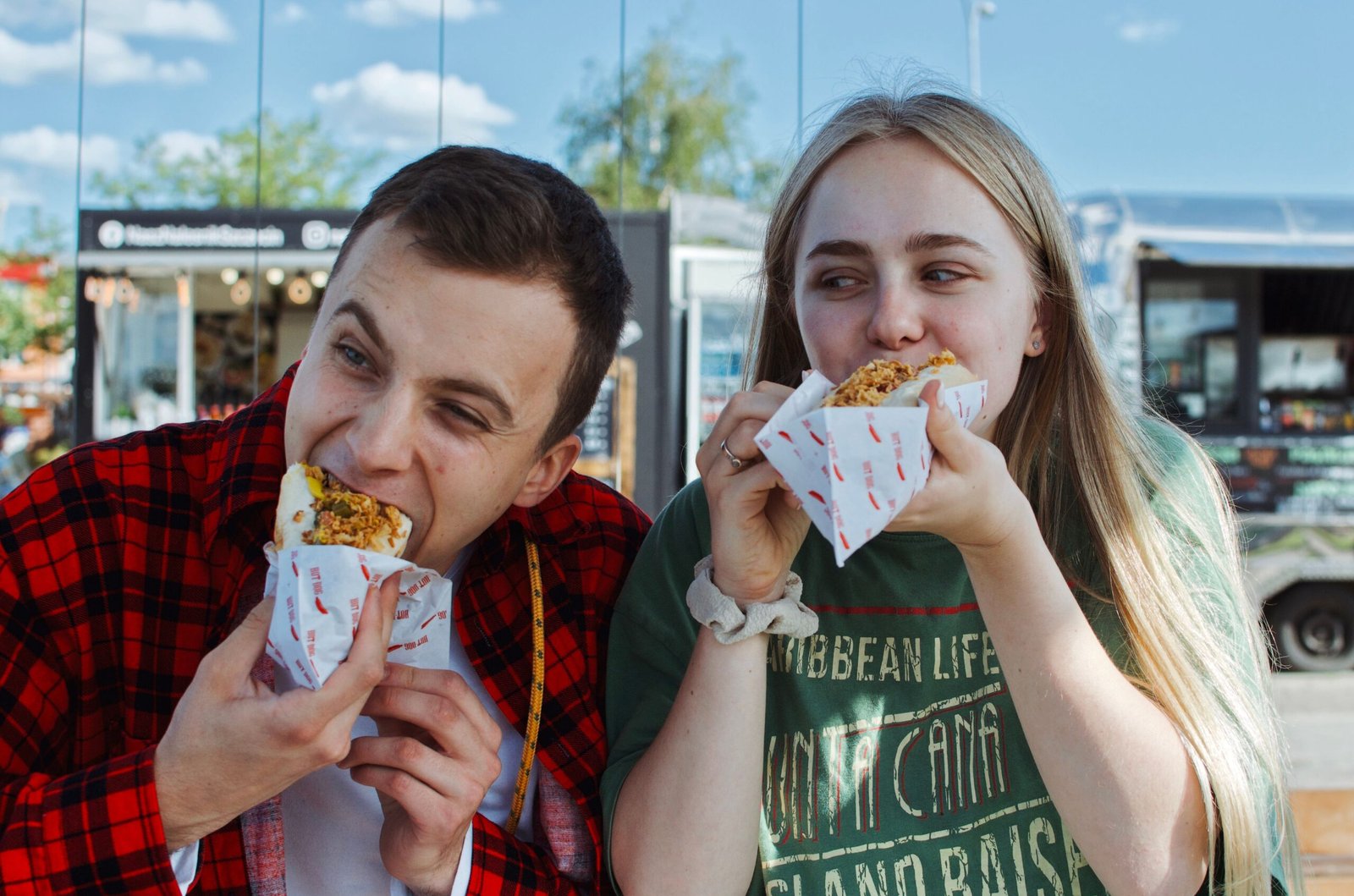Enjoy street food at the Destiny USA Food Hall featuring local food trucks.