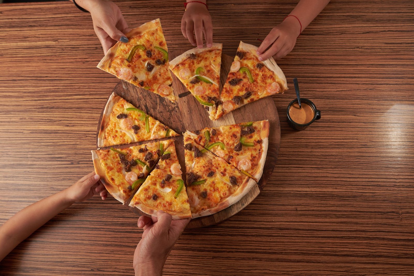 Share a pizza with friends at Blaze Pizza, where you can build your own pie with fresh toppings. Share a pizza with friends at Blaze Pizza, where you can build your own pie with fresh toppings.