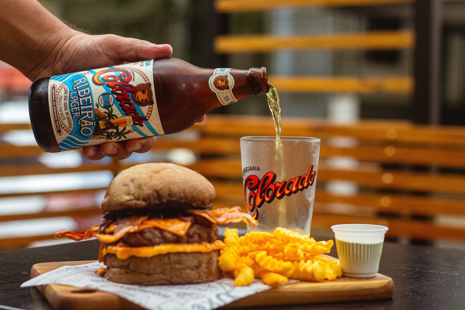 Experience gourmet burgers at SLO Brew Rock with local craft beer. Experience gourmet burgers at SLO Brew Rock with local craft beer.