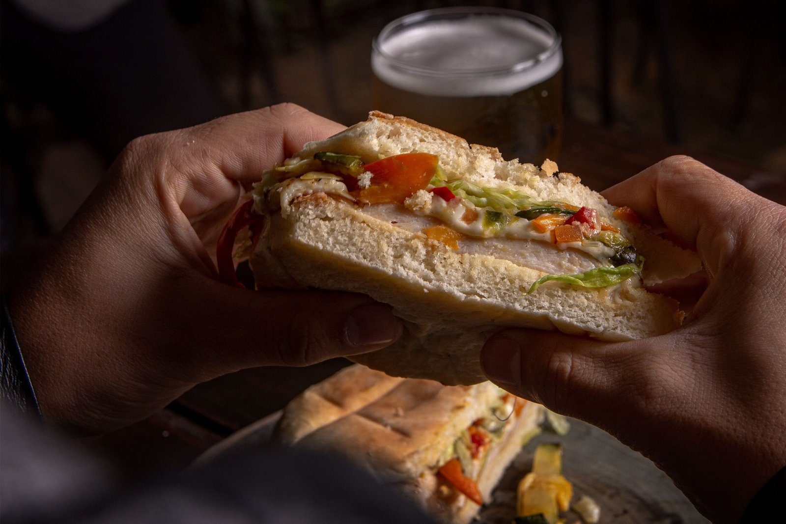Indulge in the whimsical atmosphere and delicious sandwiches at the Cheshire Café.