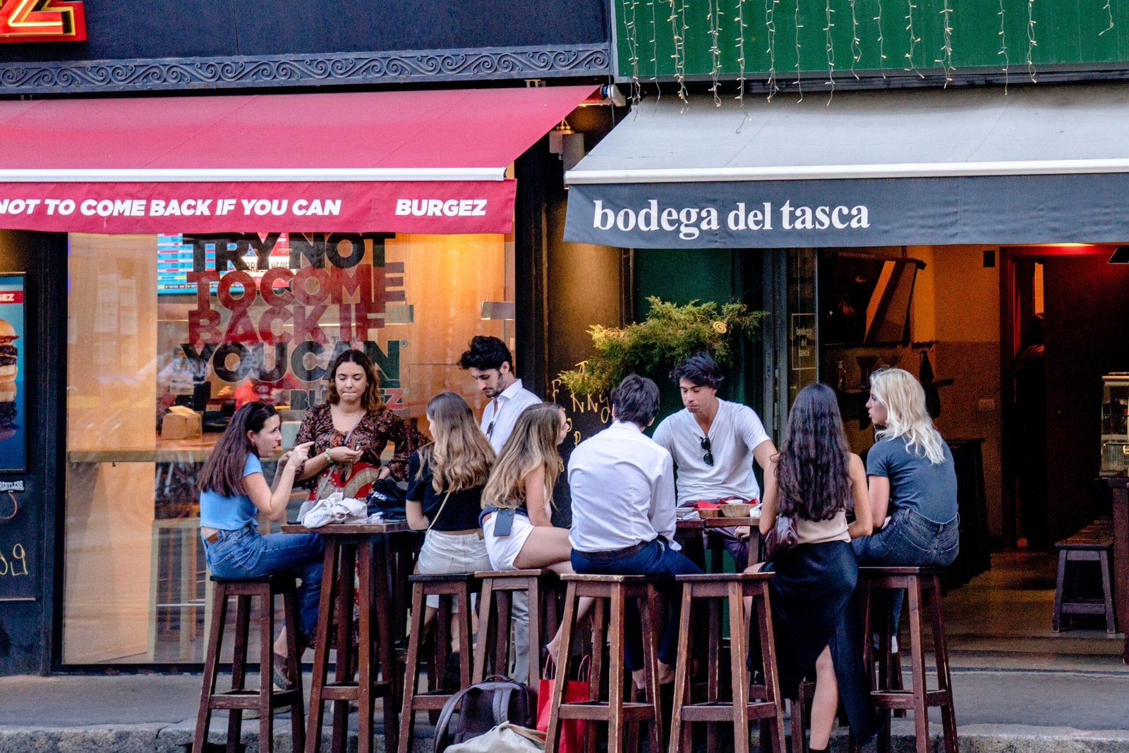 Celebrate the vibrant nightlife with tapas at La Tasca in Santurce.