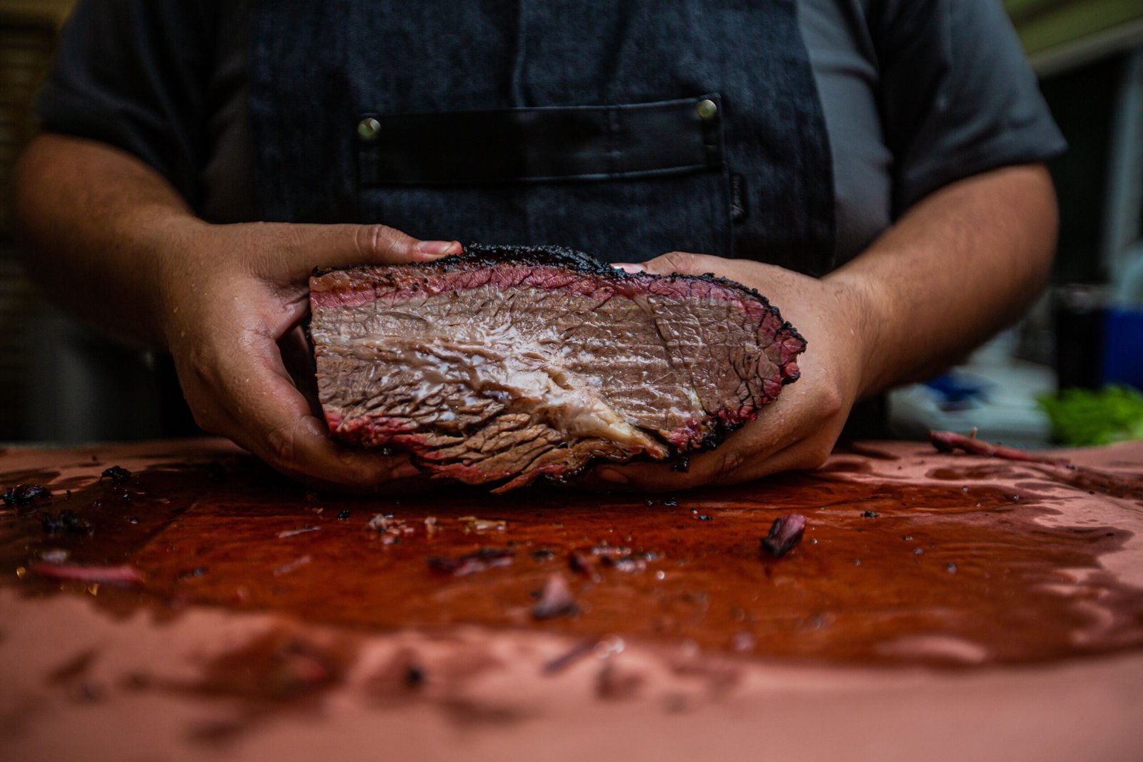 Delight in the eclectic menu at 4 Rivers Smokehouse, famous for its brisket and sides.