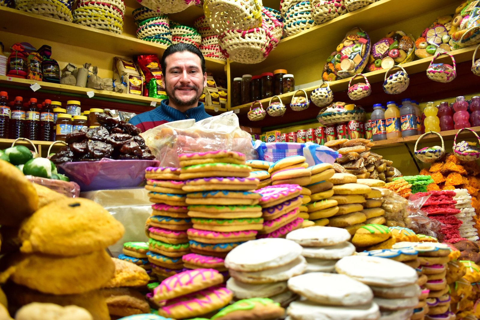 Taste local flavors at Mercado de San Juan in Mexico City.