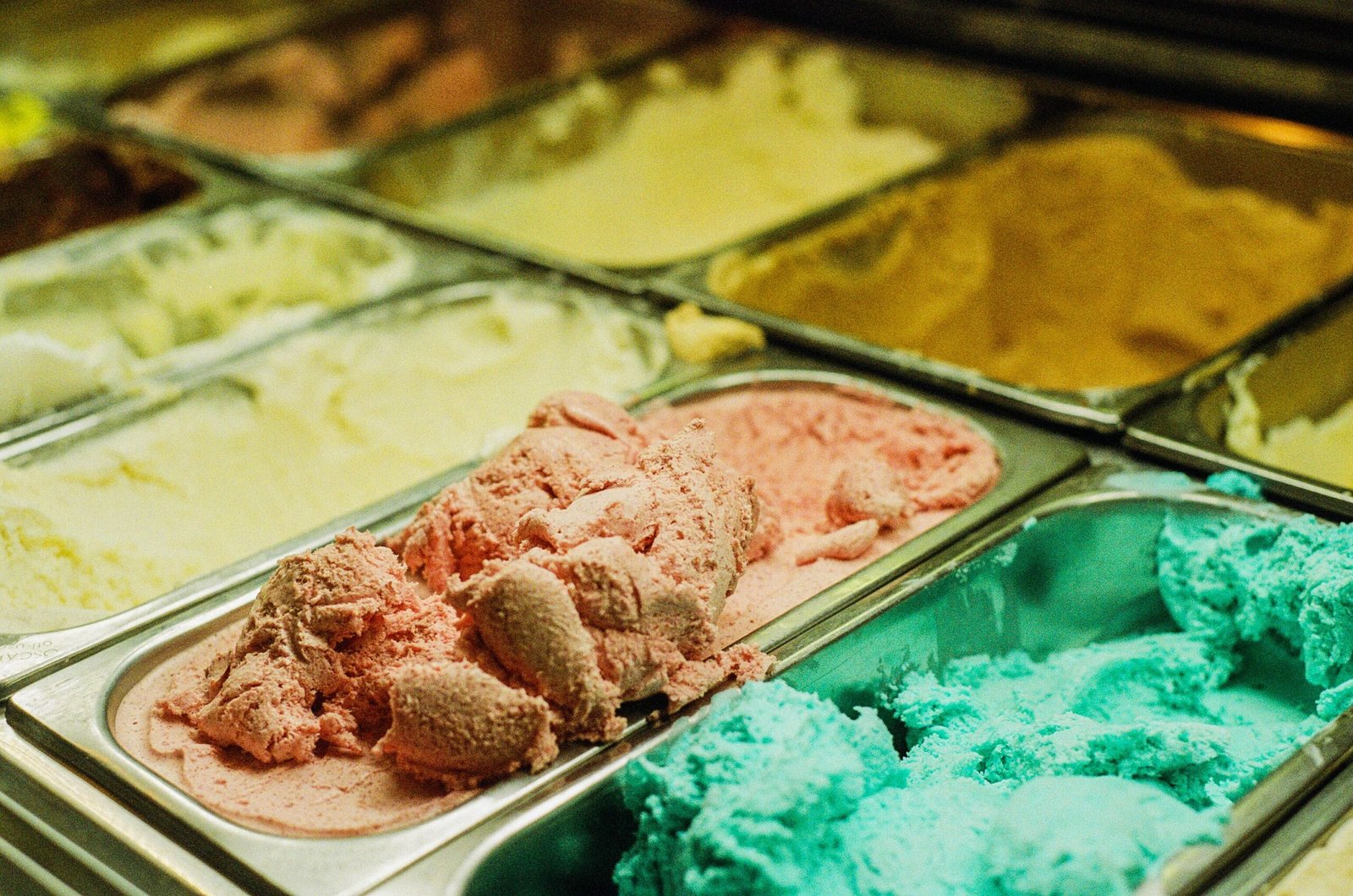 Taste test various flavors at the Ghirardelli Soda Fountain and Chocolate Shop for ice cream treats.