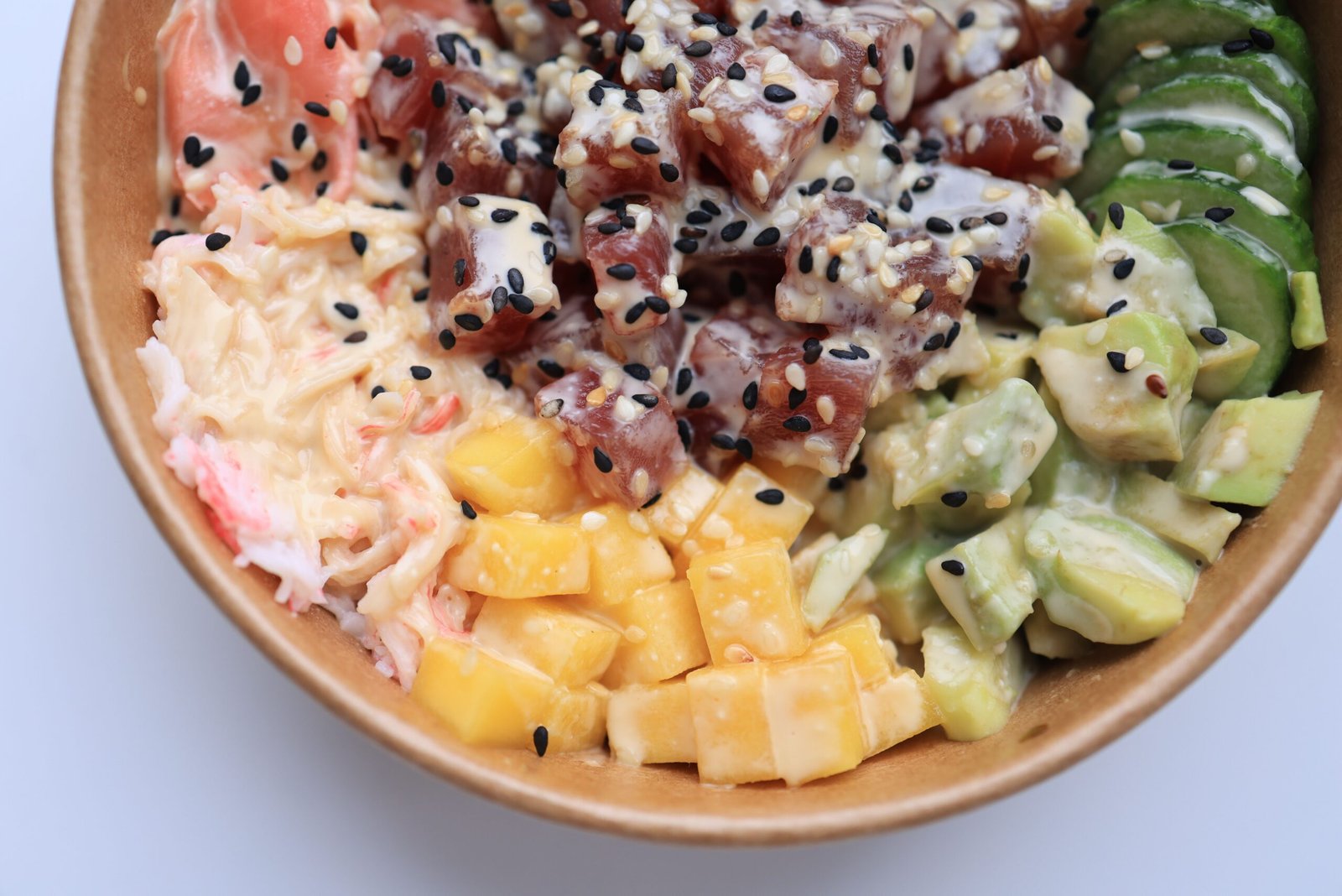 Dive into fresh poke bowls at Poke 1 in Pacific Beach. Dive into fresh poke bowls at Poke 1 in Pacific Beach.