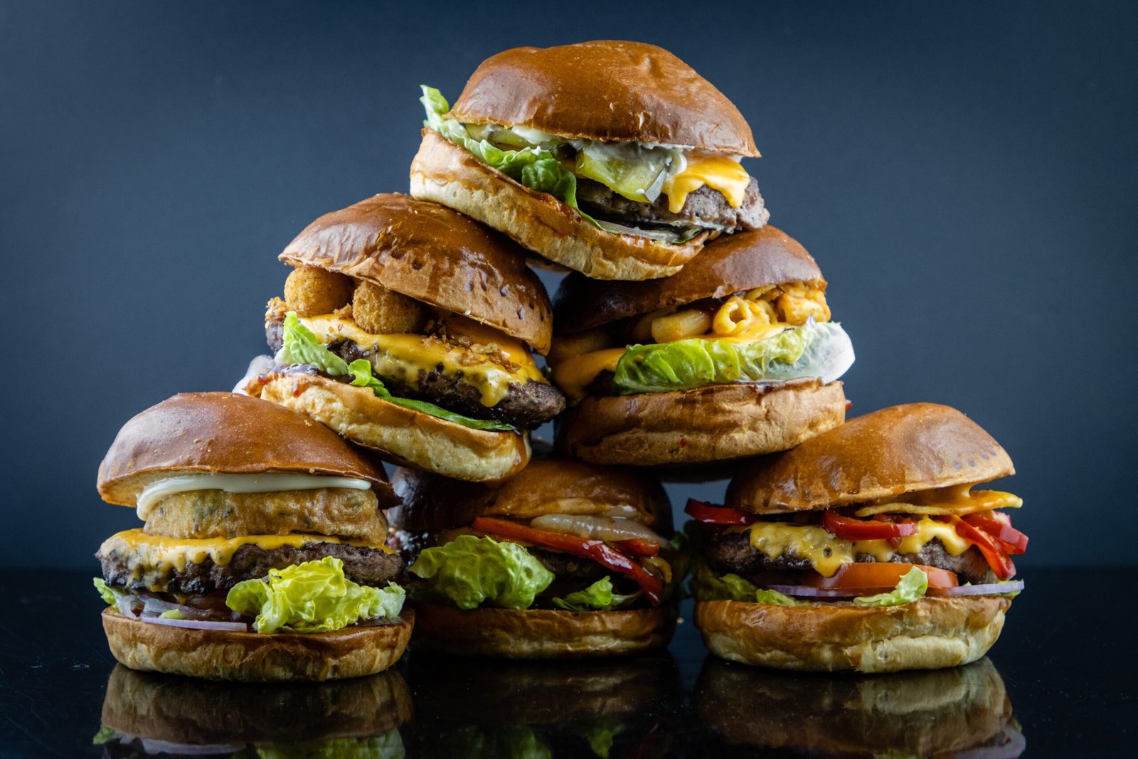 Indulge in gourmet burgers at **Burger Shack**.