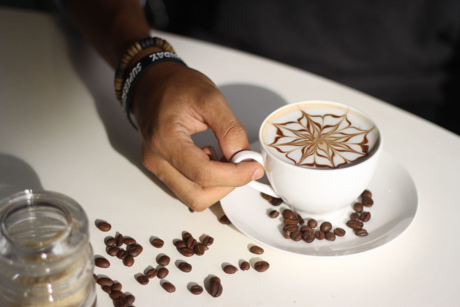 Sip on locally brewed coffee at 