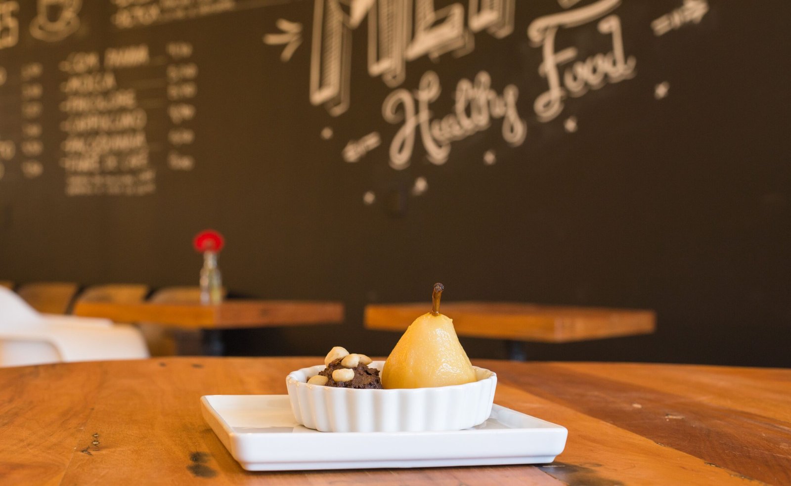 Treat yourself to vegetarian delights at The Pear Tree Café, nestled in the heart of a park.
