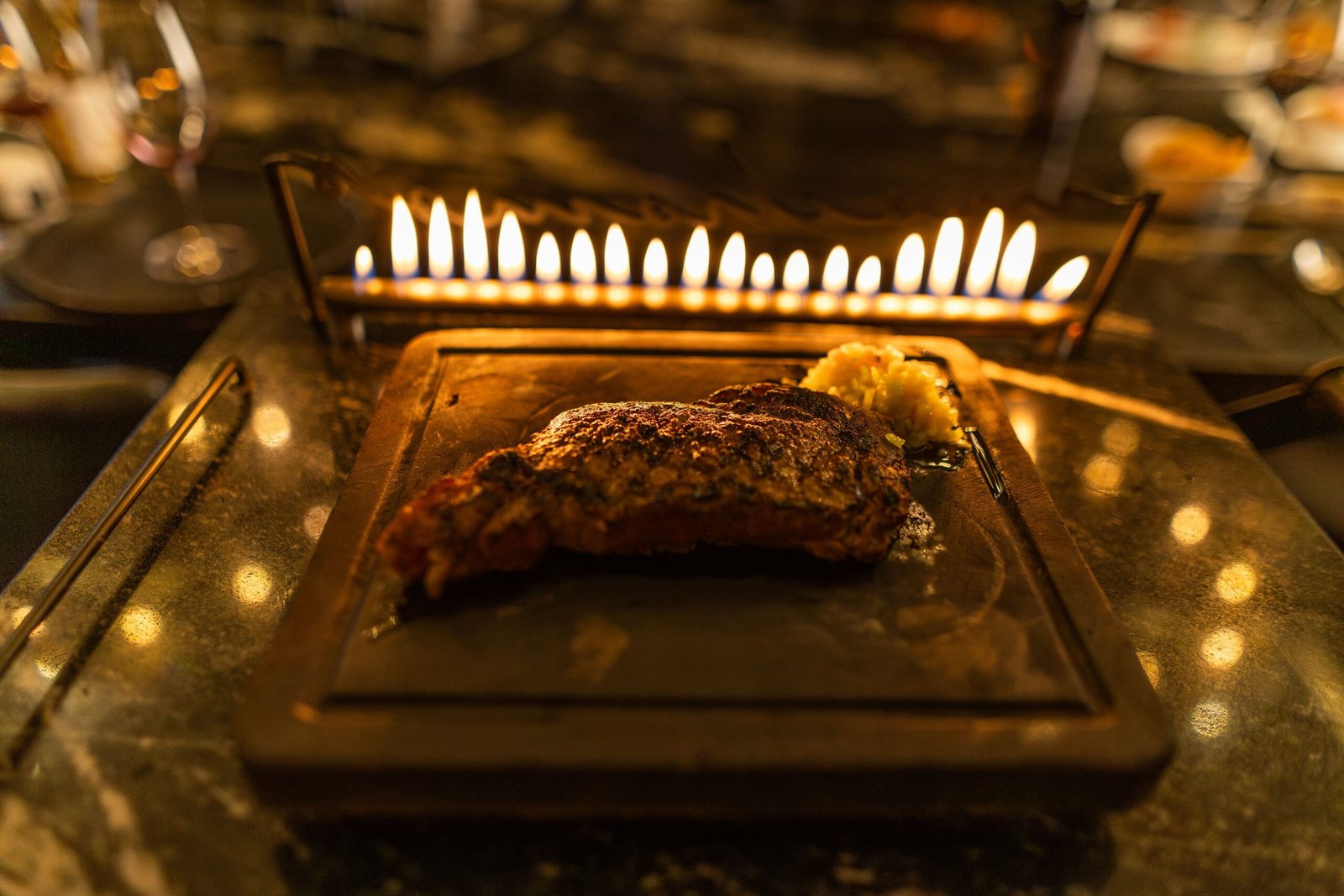 Experience the luxurious atmosphere at The Capital Grille. Experience the luxurious atmosphere at The Capital Grille.