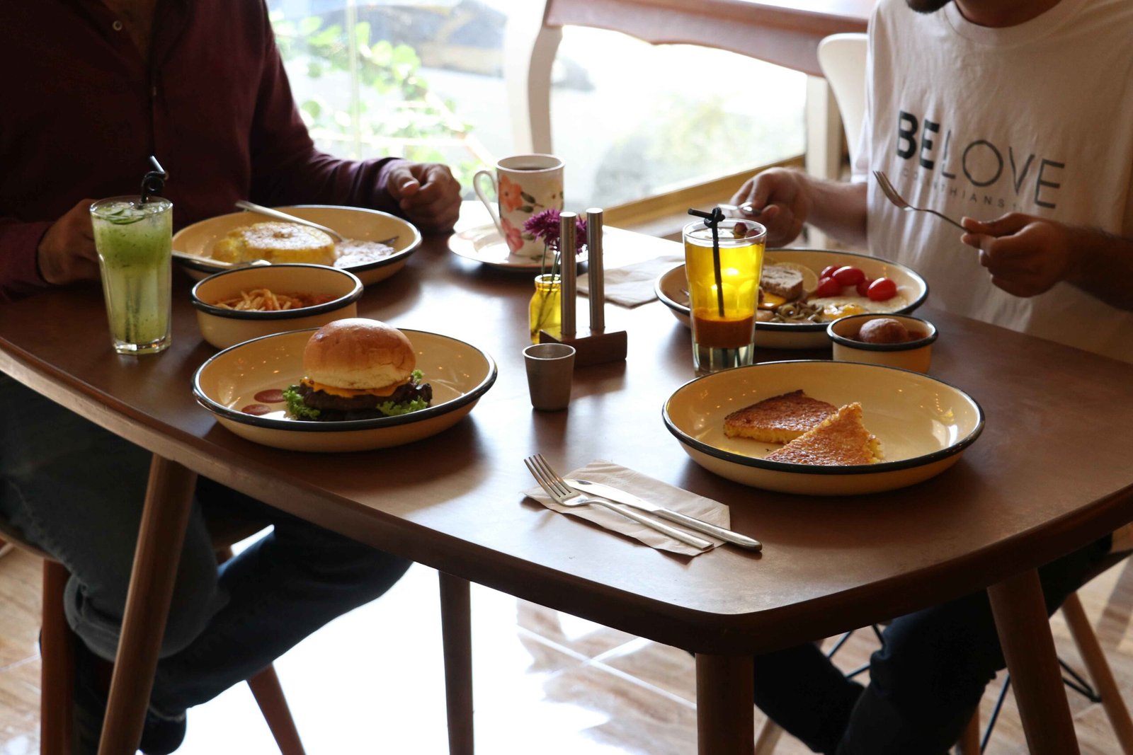 Share small plates with friends at Sofra Bakery & Café.