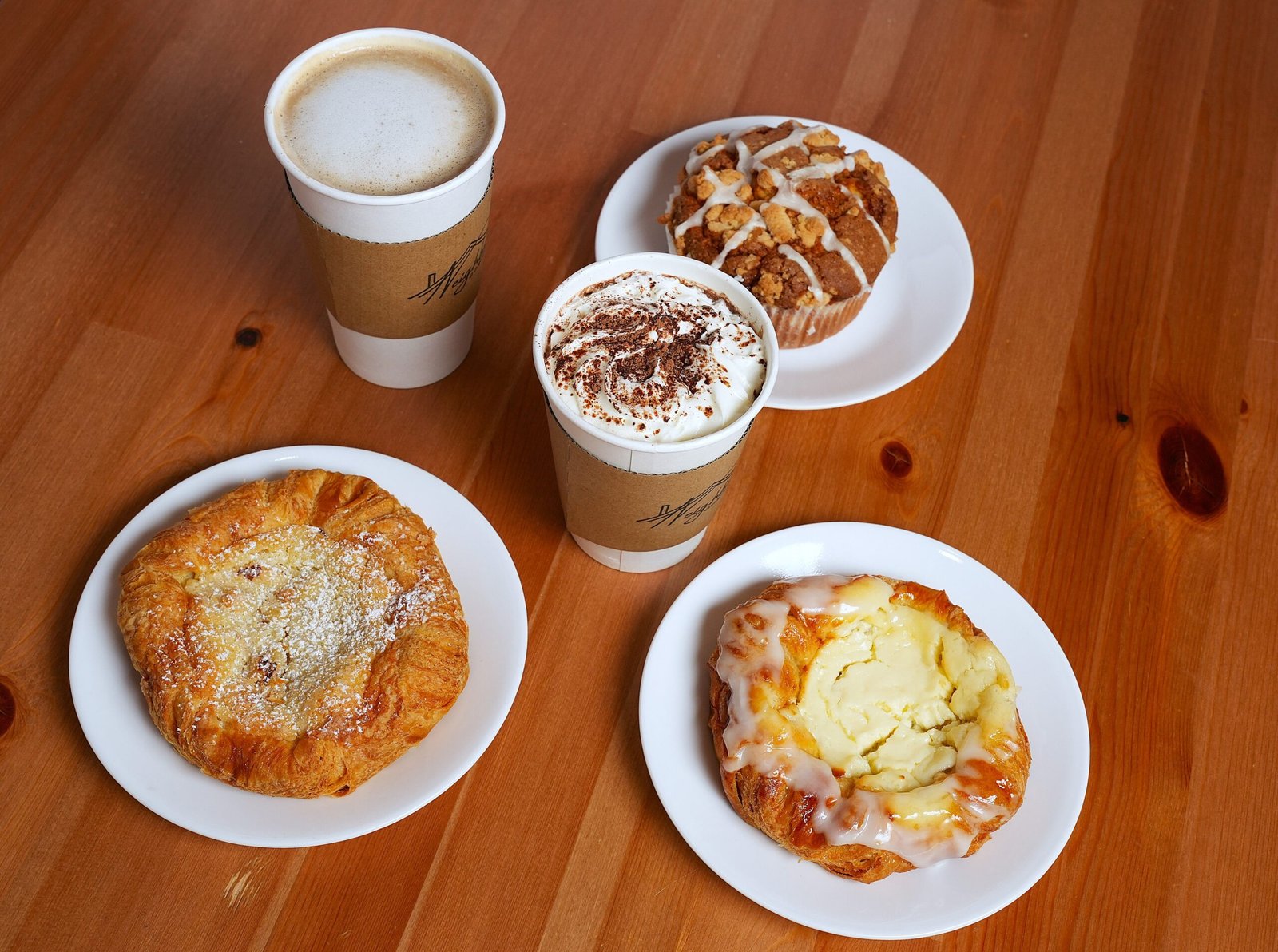 Sample homemade pastries and coffee at **Sweetheart Bakery**.