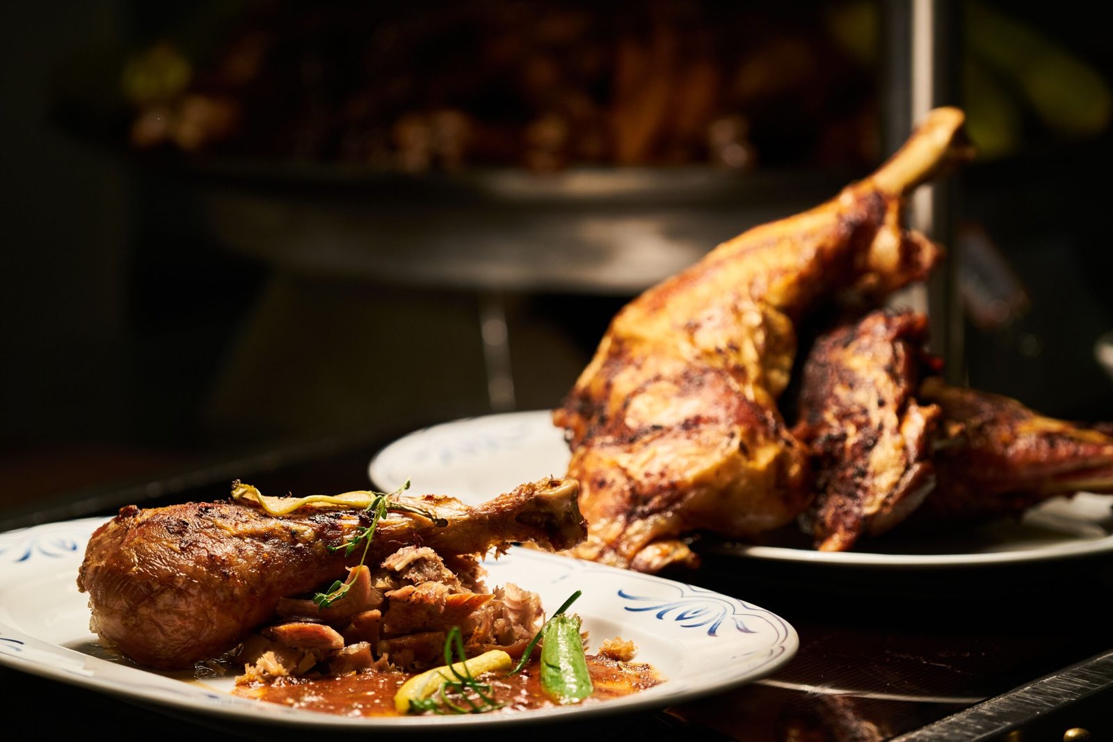 Enjoy hearty turkey legs at the iconic Turkey Leg Cart throughout the park.