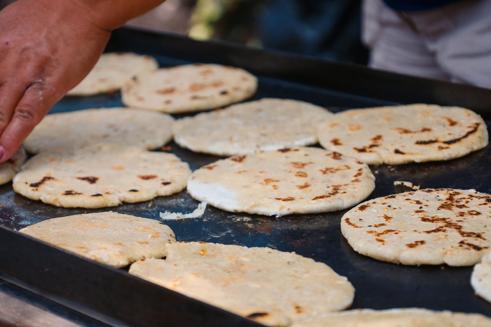 Devour pupusas at La Finca, known for its Central American fare.