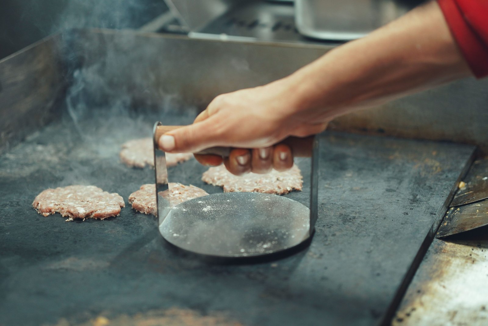 Grab a gourmet burger at Smashburger while shopping.