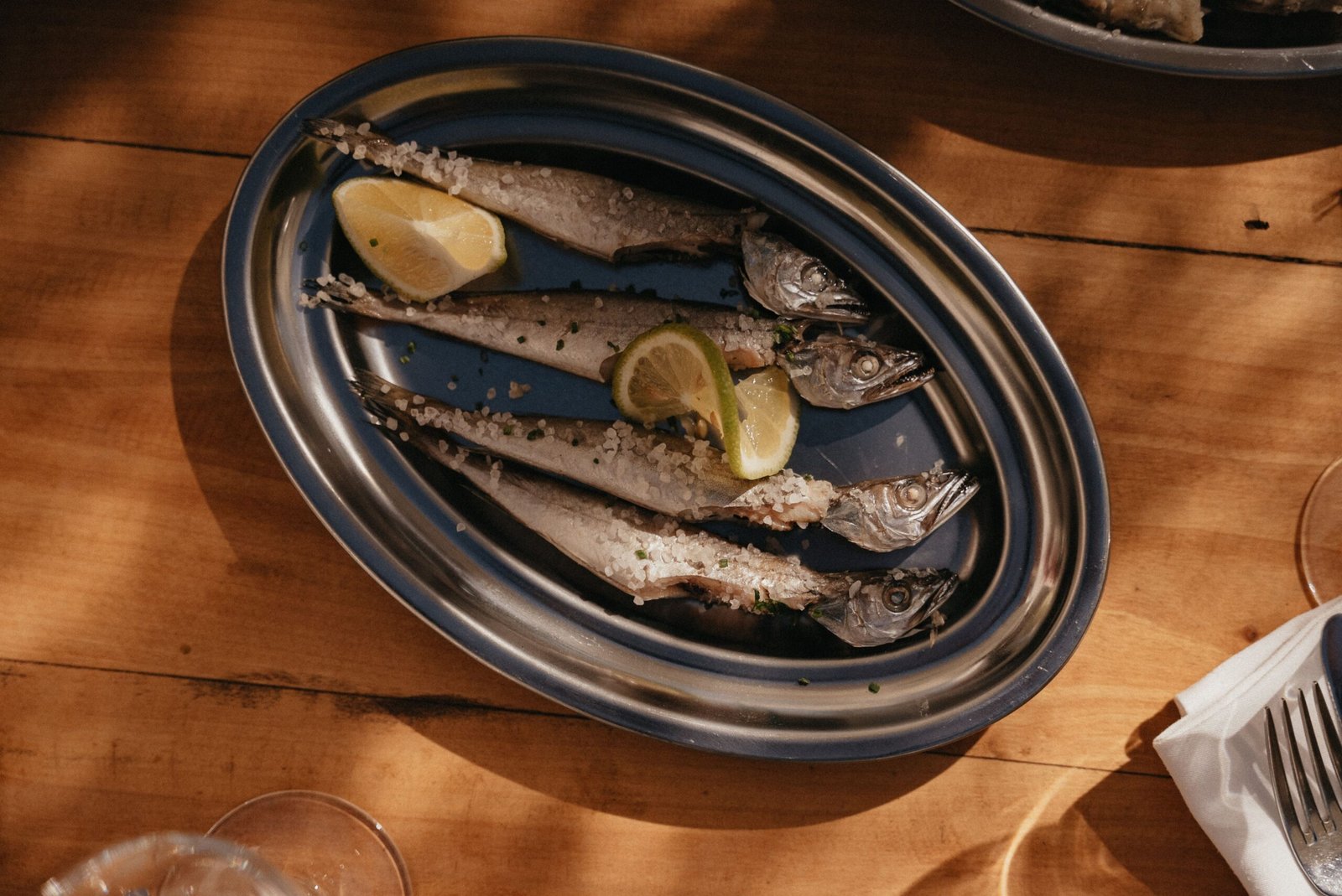Savor fresh seafood dishes at **Sea Salt** overlooking the waterfront.