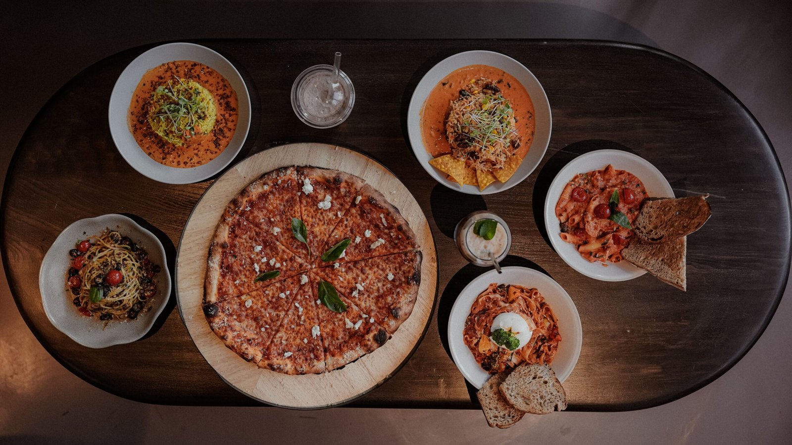 Indulge in a contemporary Italian dining experience at Sette Osteria.