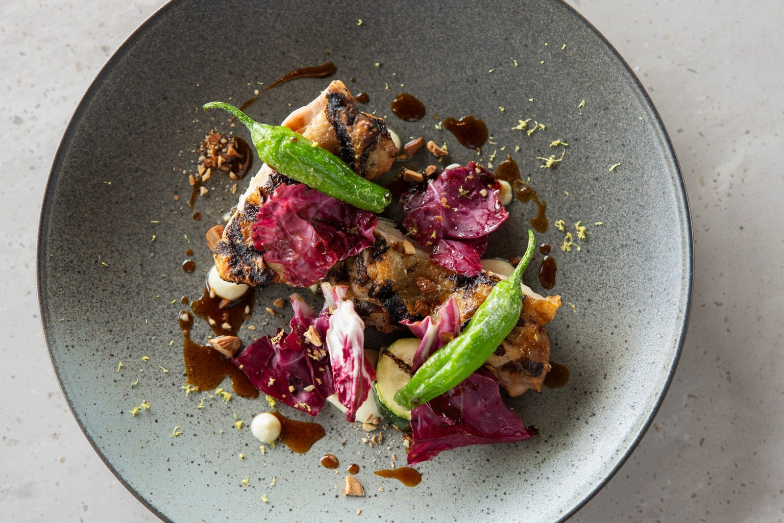 Visit Collage Restaurant for an upscale dining experience featuring seasonal ingredients.