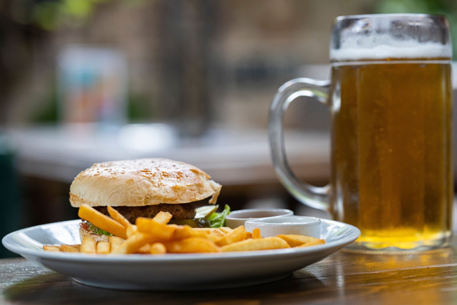 Enjoy gourmet burgers and fries at Coyote Bluff Cafe. Enjoy gourmet burgers and fries at Coyote Bluff Cafe.