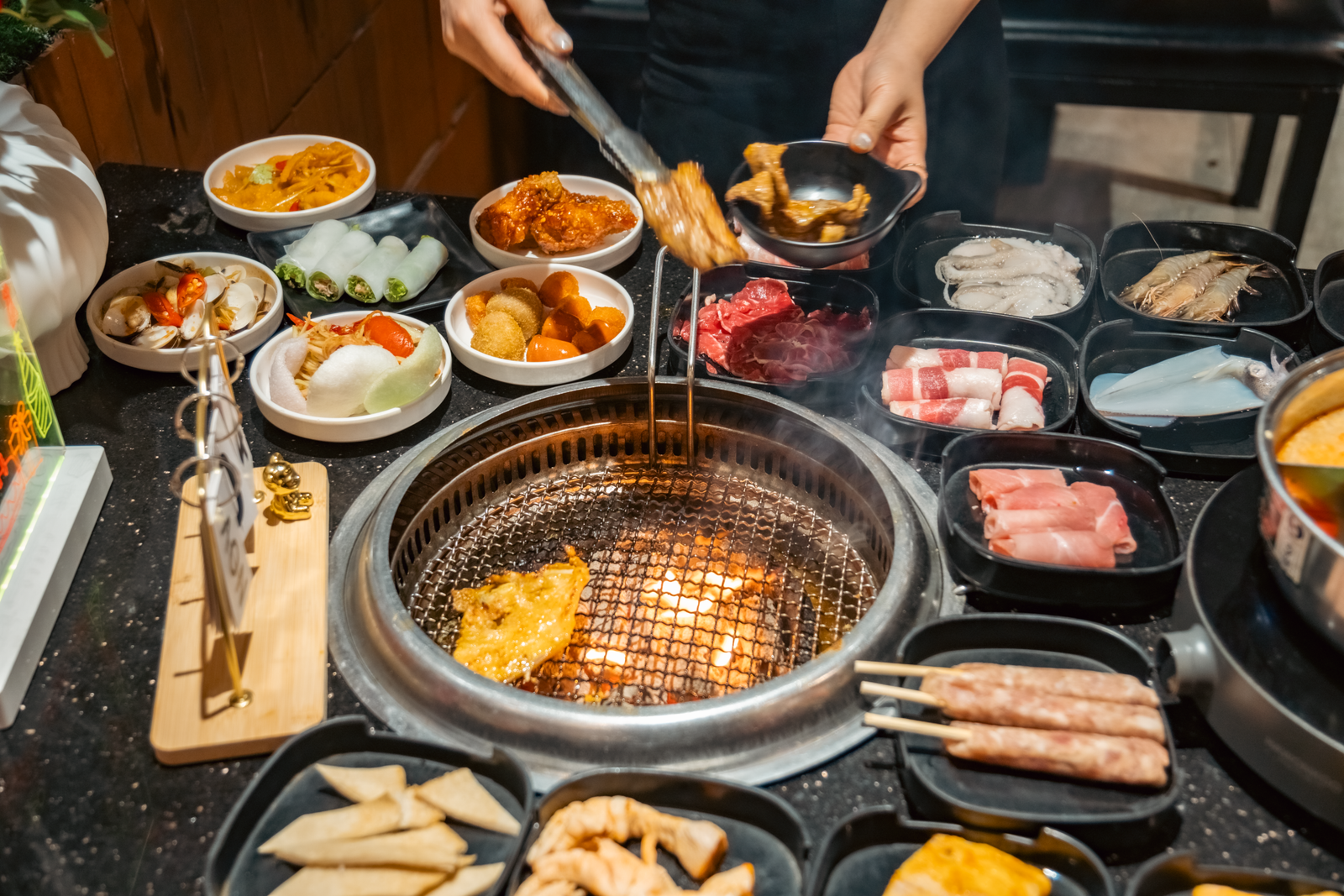 Barbeque Nation - Experience a lively buffet with a variety of grilled dishes and global cuisine.