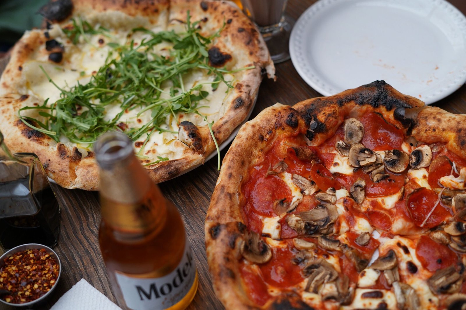 Dine al fresco at **Fire Works Pizza** for artisanal pies in Ballston. Dine al fresco at **Fire Works Pizza** for artisanal pies in Ballston.