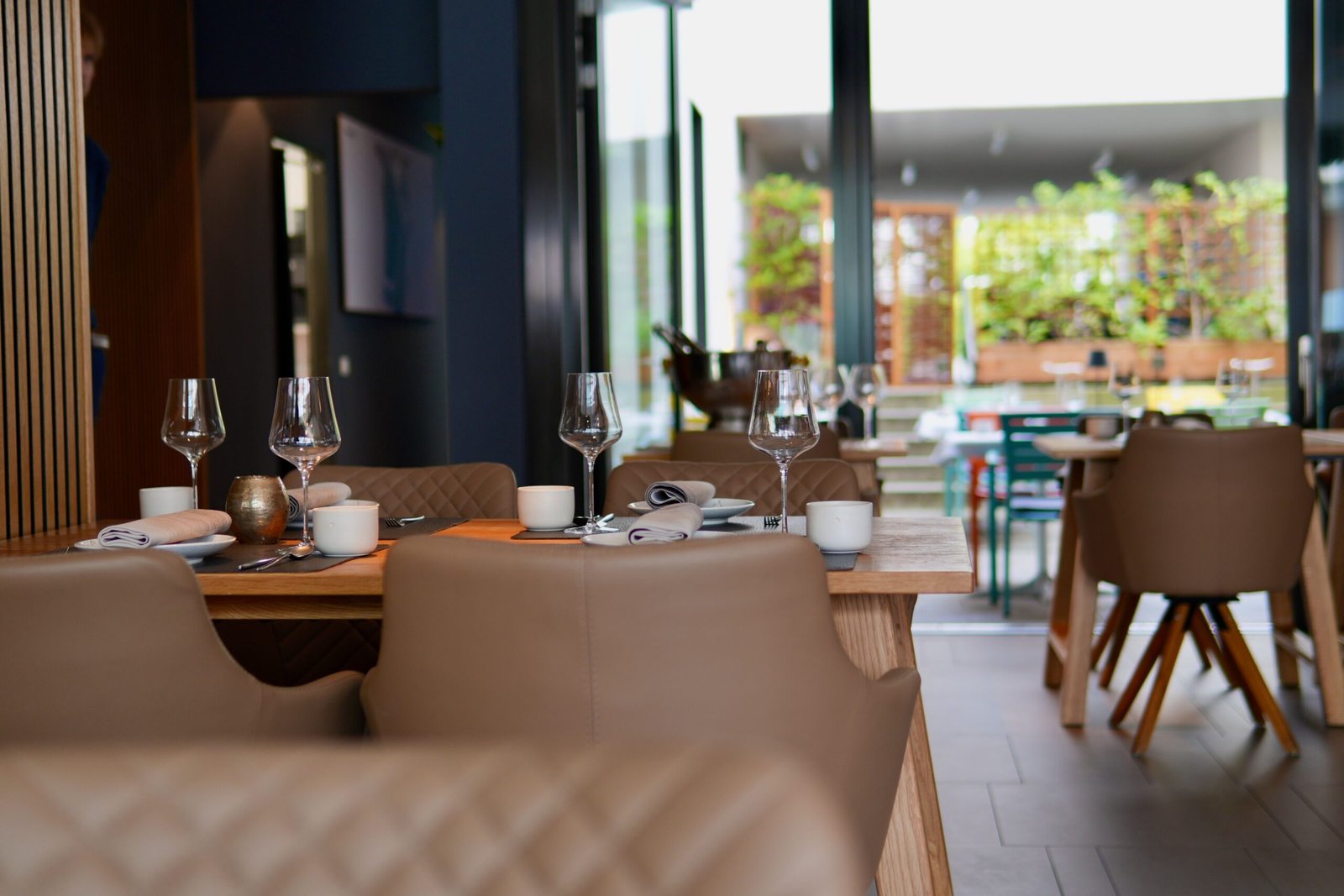Visit the stylish V. Mertz for upscale dining in a cozy atmosphere. Visit the stylish V. Mertz for upscale dining in a cozy atmosphere.