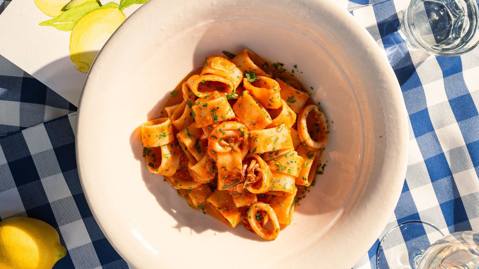 Enjoy Italian classics with a twist at O.C. White’s Seafood & Spirits.