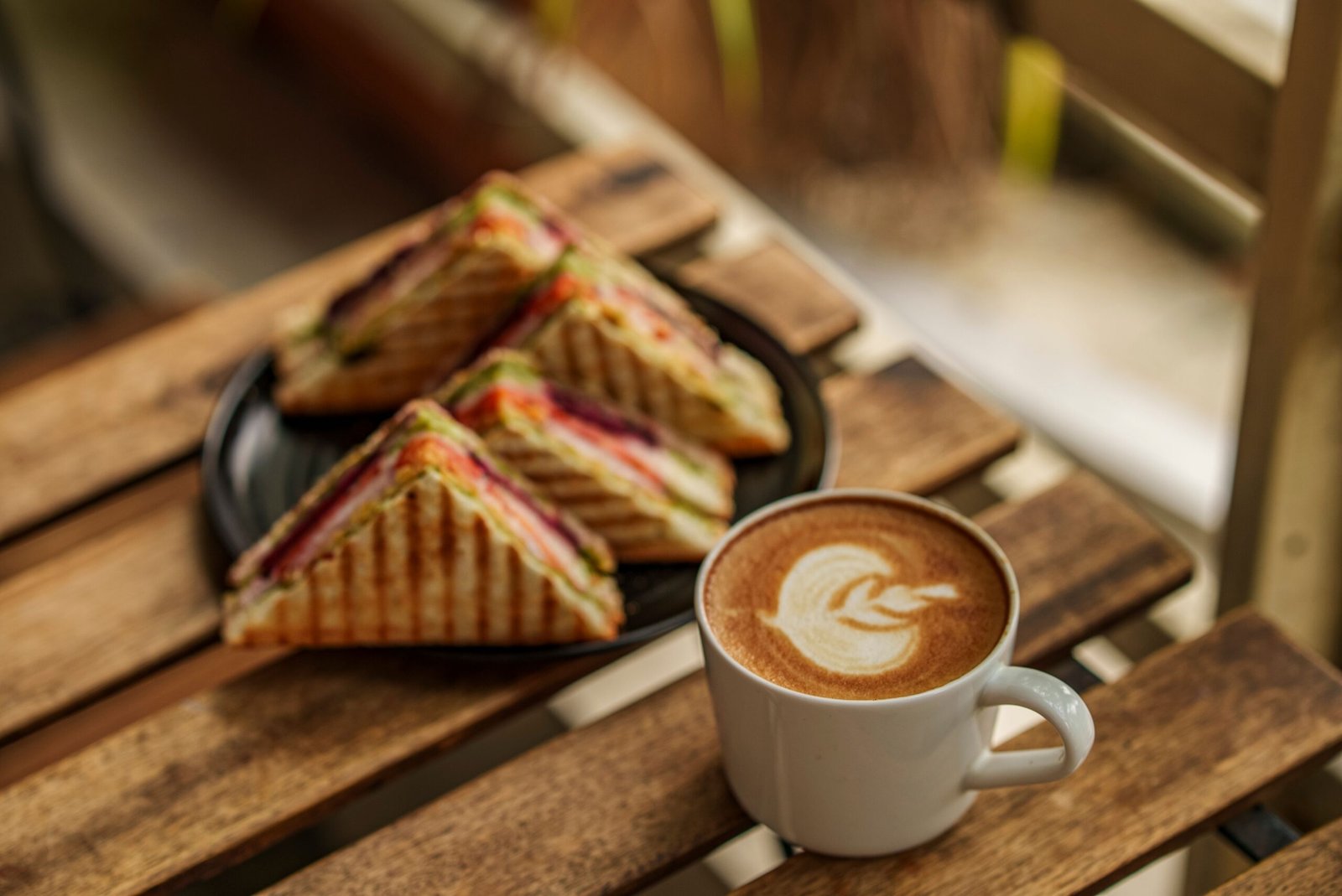 Experience a cozy breakfast at The Coffee Deck.