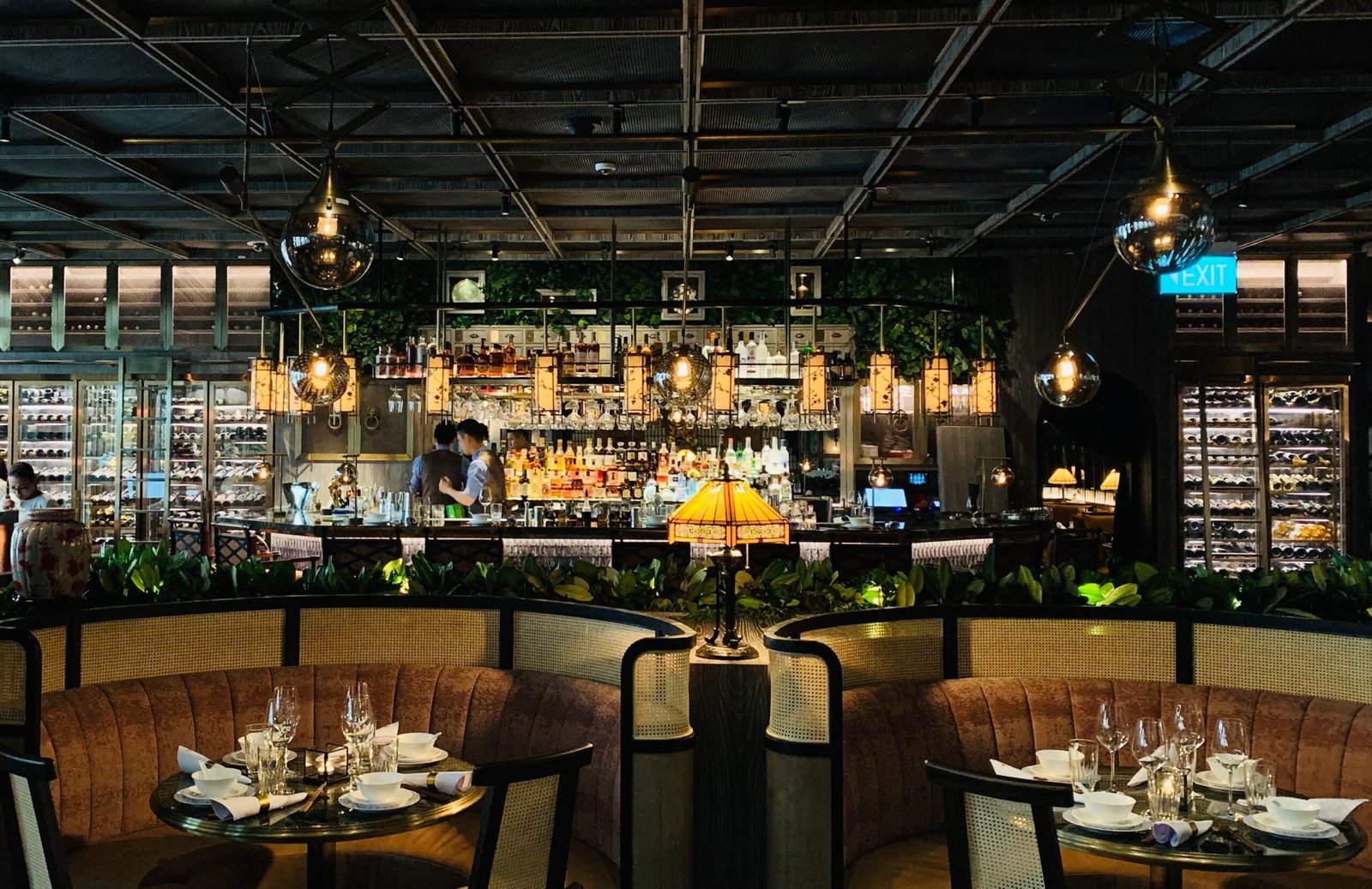 Dine at the acclaimed The Doodle Bar for a creative and casual atmosphere.