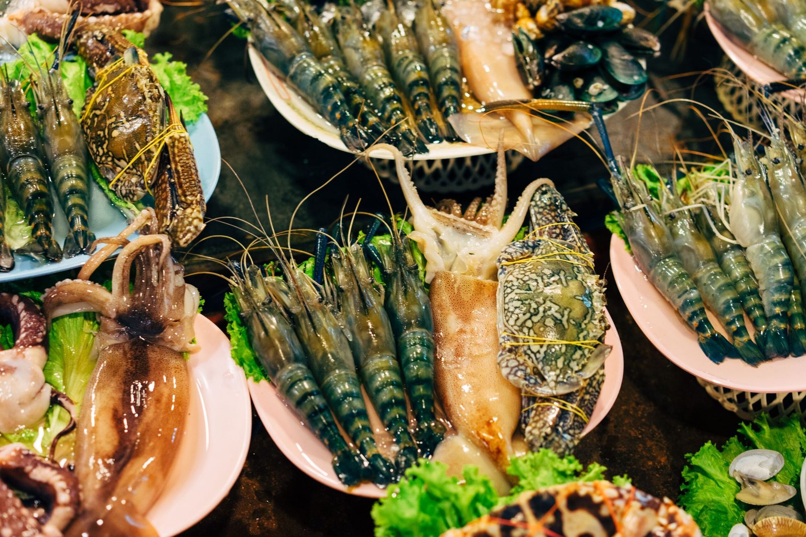 Head to **Seafood Paradise** for an ocean-fresh seafood feast.