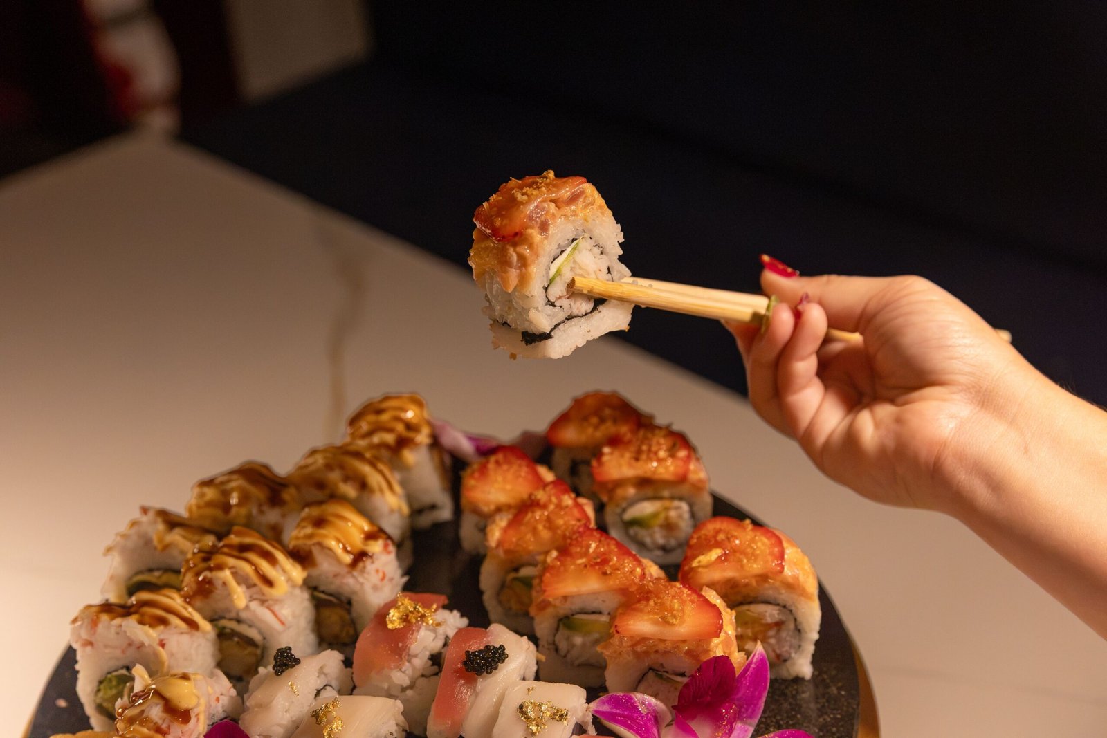 Indulge in exquisite sushi at Kabuto.Fish with intimate traditional vibes.
