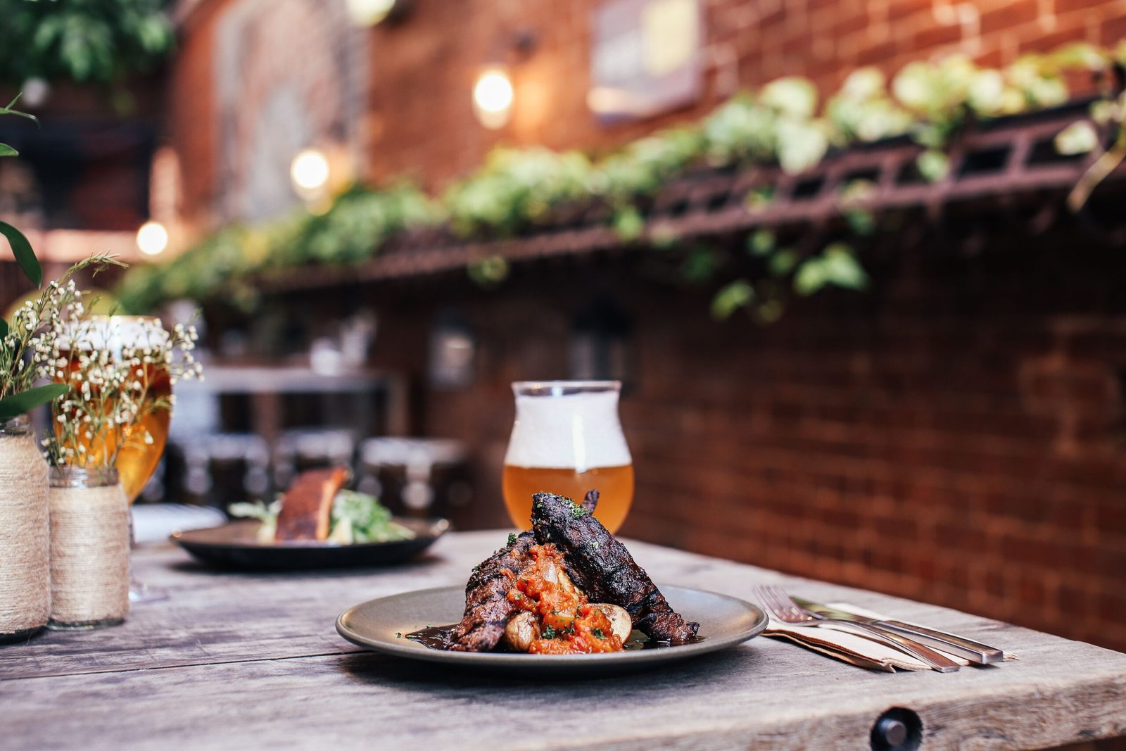 Treat yourself to a romantic dinner at **The Meddlesome Moth**, offering a fantastic beer selection and farm-to-table dishes.