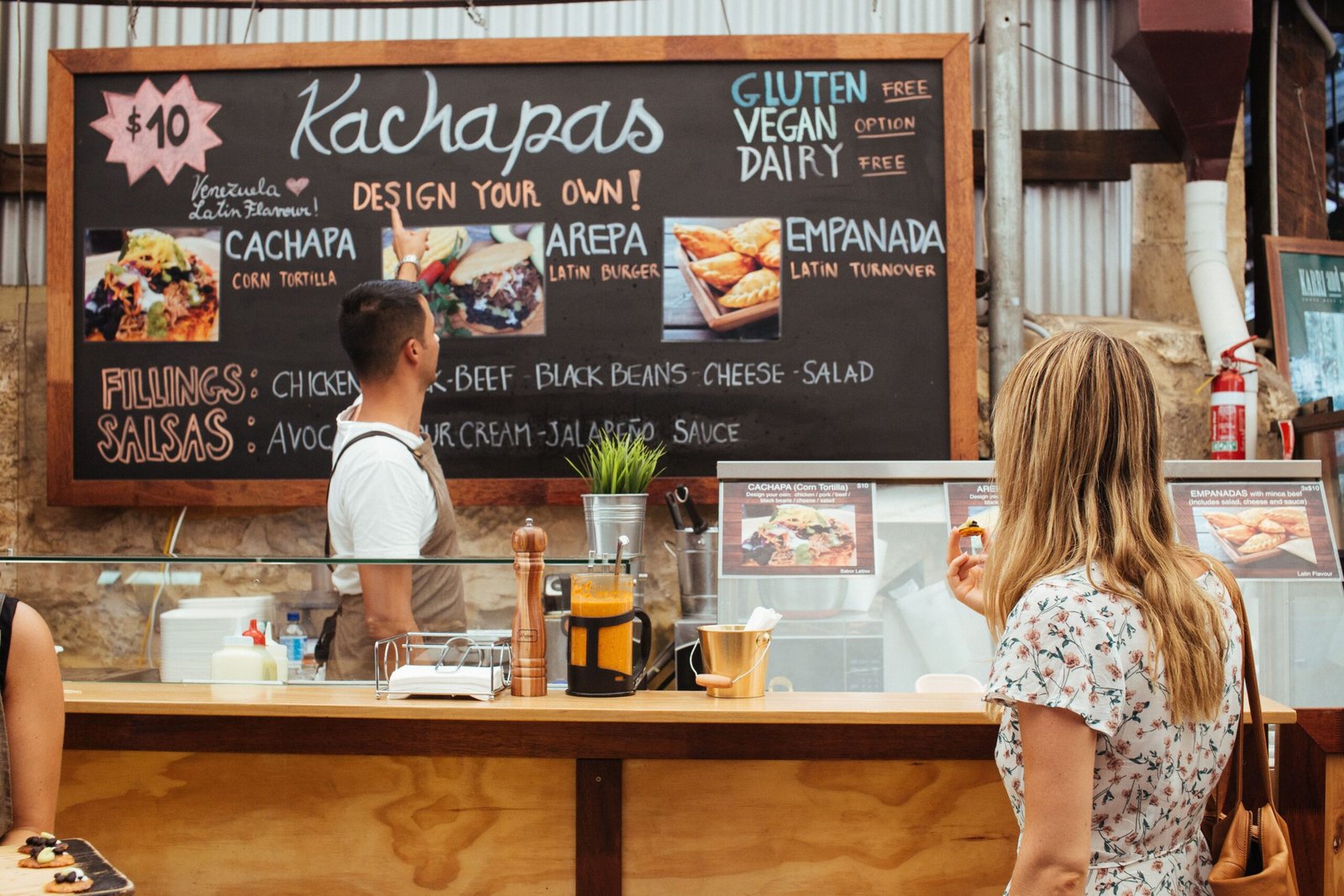 Enjoy a vibrant atmosphere and authentic Cuban dishes at Black Bean Deli.