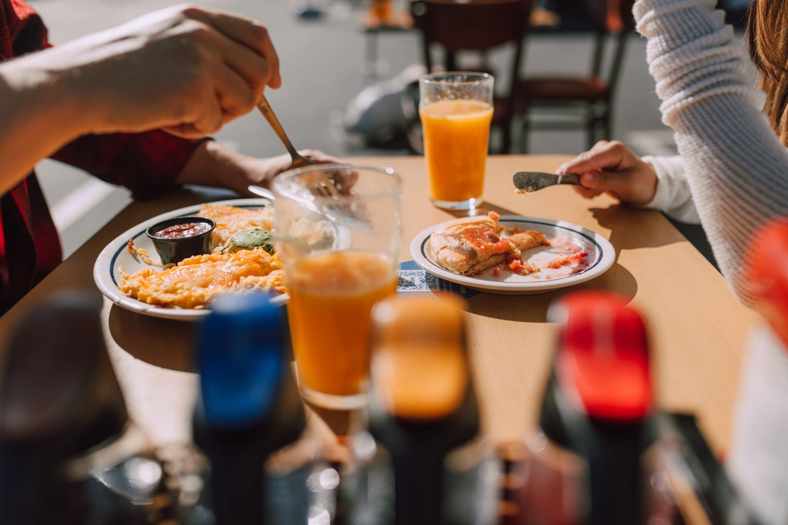 Grab brunch at The Omelette Parlor, a favorite for local breakfast lovers. Grab brunch at The Omelette Parlor, a favorite for local breakfast lovers.