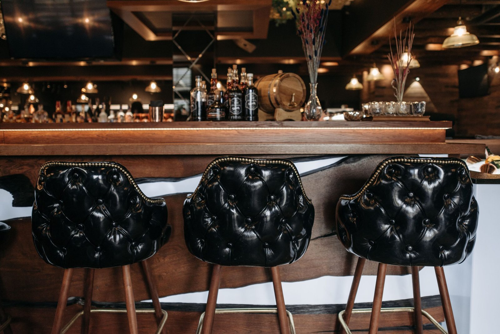 Delight in handcrafted cocktails at **Barrel & Bushel**. Delight in handcrafted cocktails at **Barrel & Bushel**.