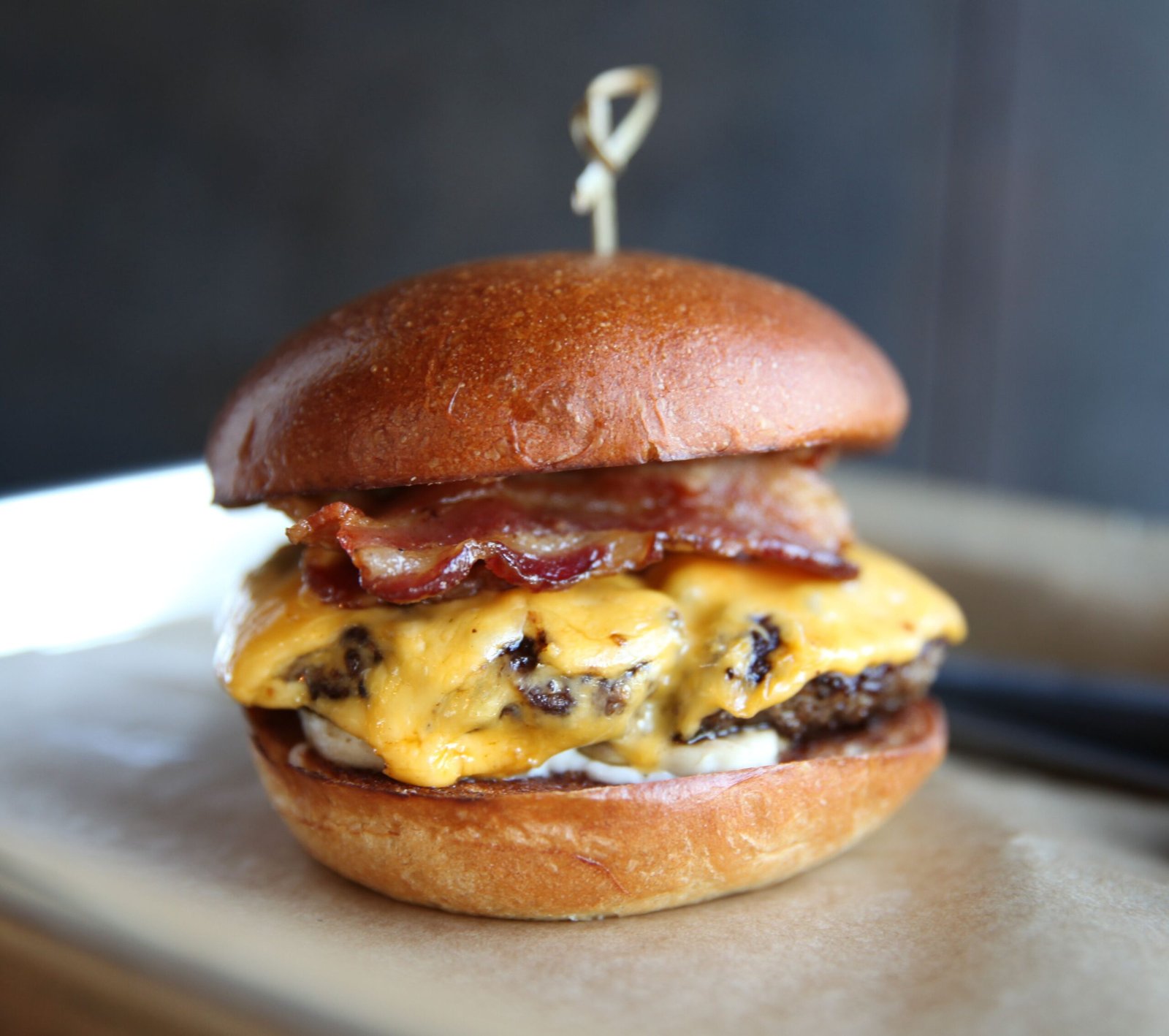 Indulge in artisanal burgers at
