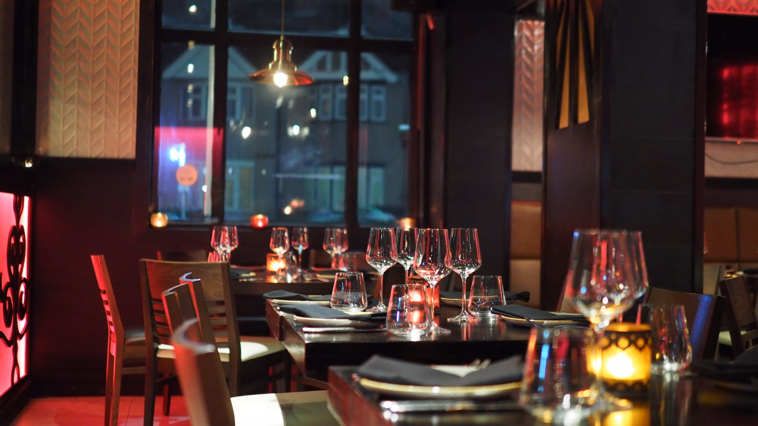 Experience upscale dining with a view at **The Boathouse**.
