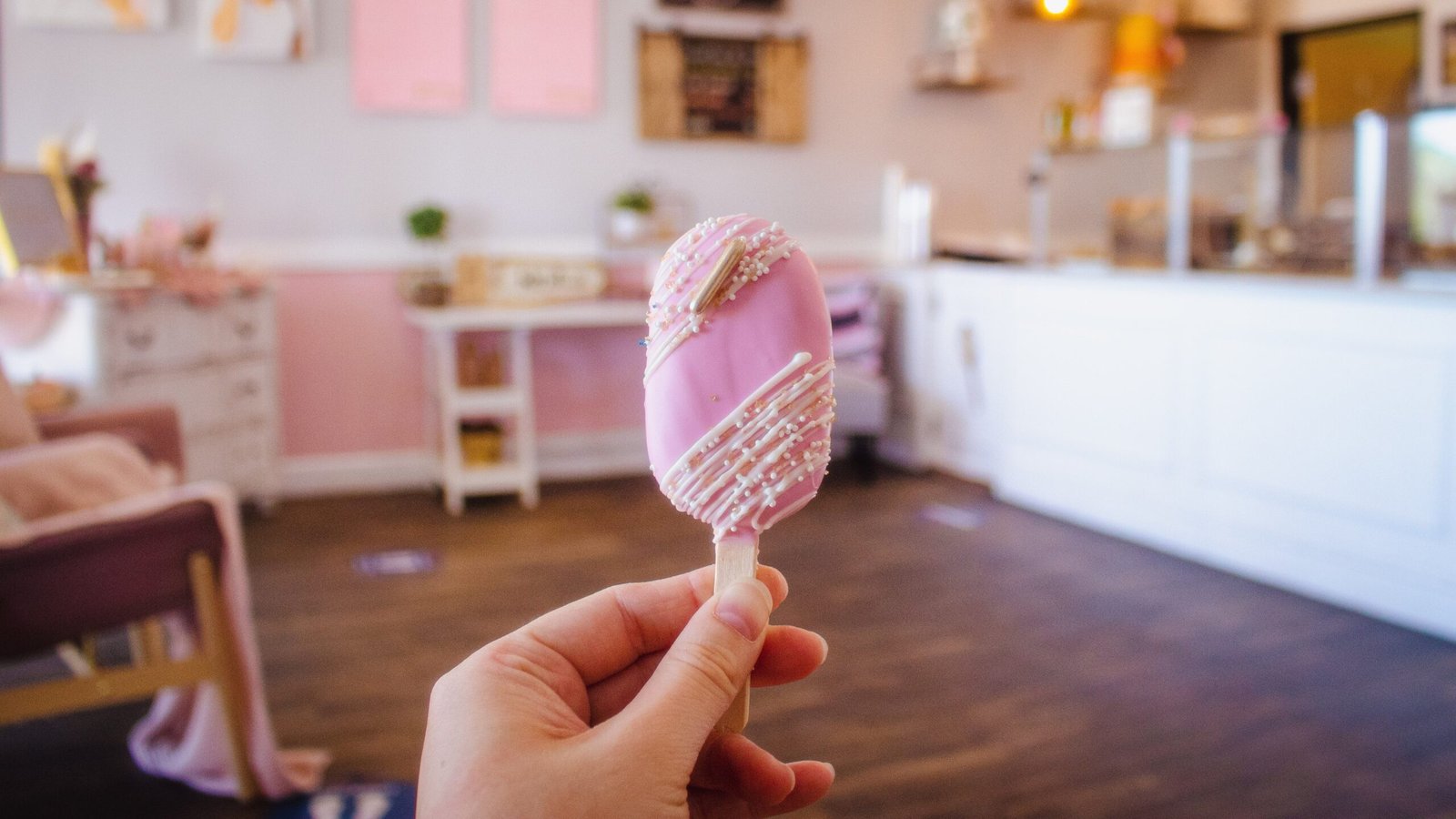 Satisfy your sweet tooth at The Hyppo, famous for unique gourmet popsicles.