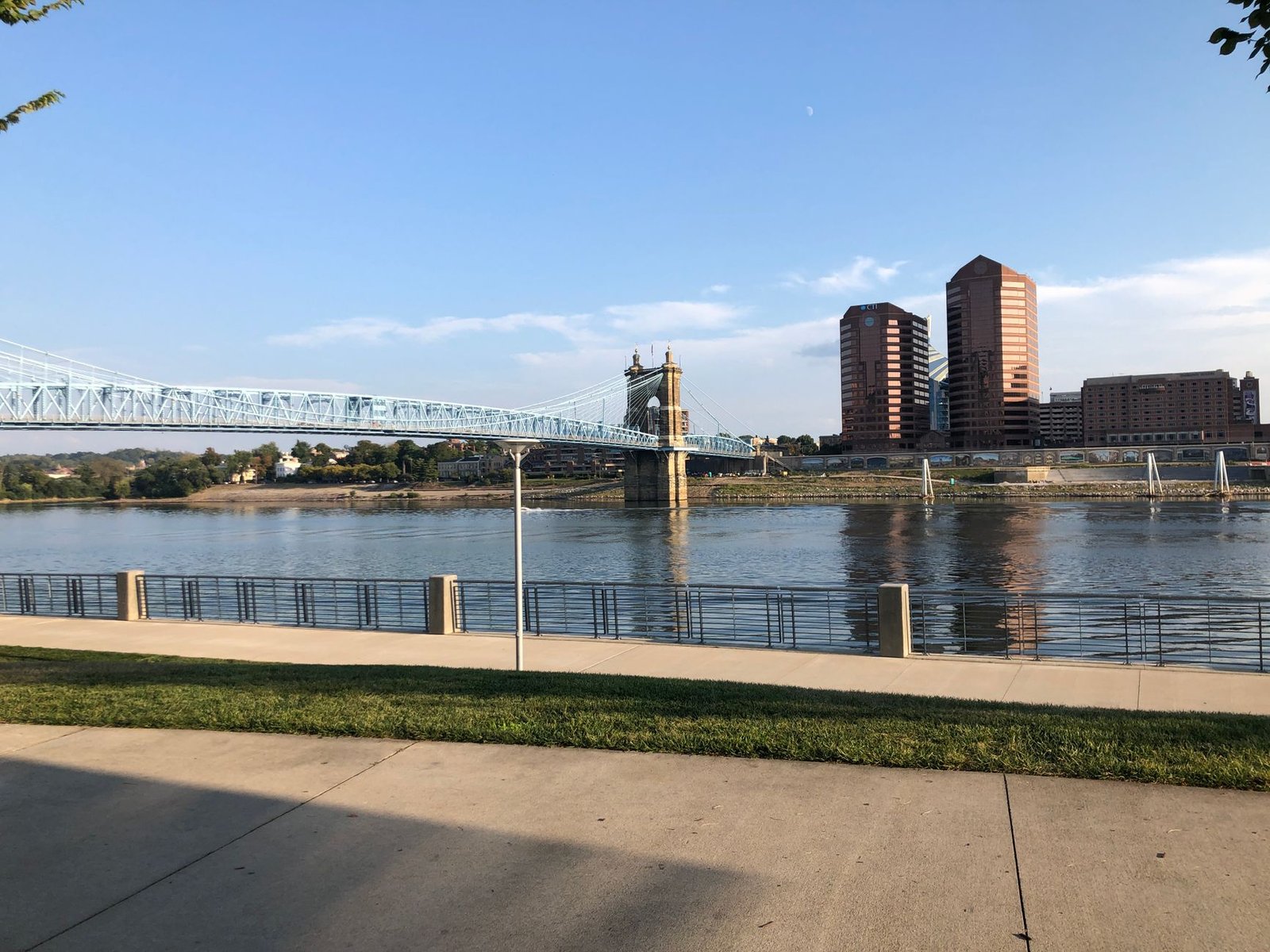 Serene view of Cincinnati's John A