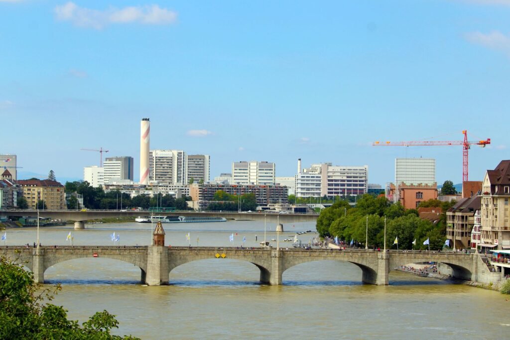 The Rhine provides a scenic backdrop for walks and boat rides in Basel