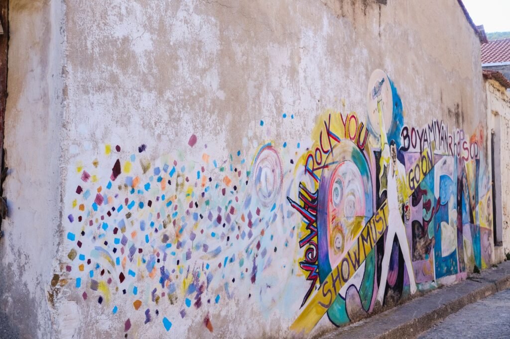 Vibrant street art in the NoDa district, a free cultural highlight